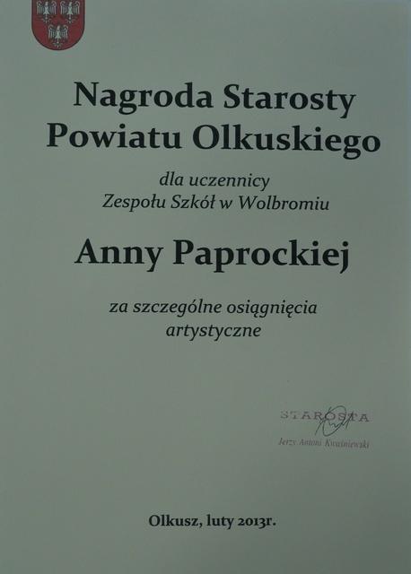 NagrodaStarosty APaprocka