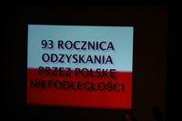 Akademia z okazji 93 rocznicy odzyskania przez Polskę niepodległości[10.11.2011]